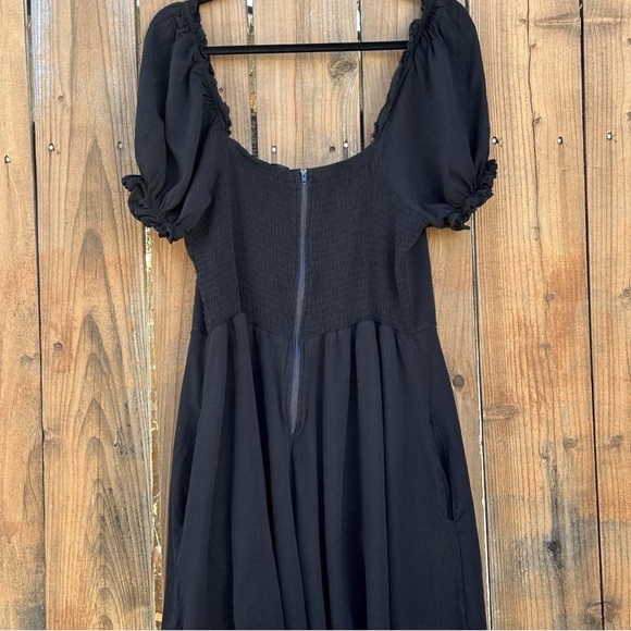 Foxblood Daisy Flowing Romper - Picture 3 of 5